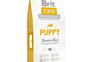 Сухой корм для щенков всех пород Brit Care Puppy All Breed Lamb & Rice 12 кг (8595602509799)