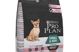 Сухой корм для собак Purina Pro Plan Small & Mini Sensitive Skin с лососем 7 кг (7613035123441)