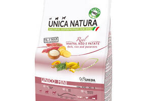 Сухой корм для собак Unica Alleva Natura Unico Mini - Утка рис и картофель 29/18 7,5kg