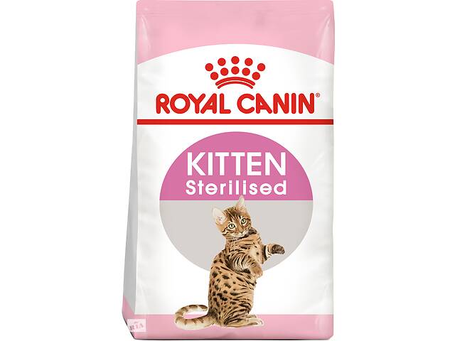 Сухой корм для стерилизованных котят Royal Canin Kitten Sterilised 2 кг (3182550805186) 2562020