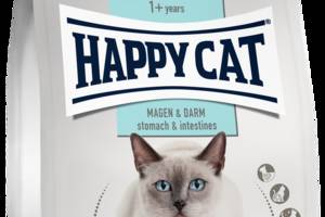 Сухой корм для взрослых кошек Happy Cat Sens Magen Darm с уткой и рисом 4 кг