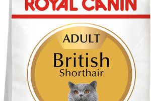 Сухой корм для взрослых кошек Royal Canin British Shorthair Adult 10 кг (3182550756464) (2557100)