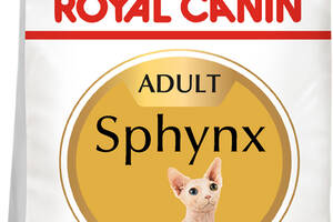 Сухой корм для взрослых кошек Royal Canin Sphynx Adult 10 кг (3182550758857) (2556100)