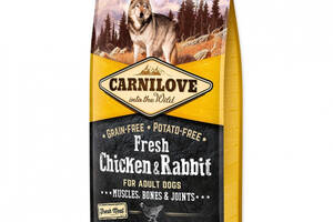 Сухой корм для взрослых собак Carnilove Fresh Chicken Rabbit 12 кг