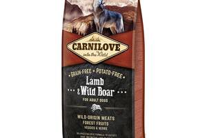 Сухой корм для взрослых собак Carnilove Lamb and Wild Boar Adult 12 кг