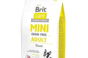 Сухой корм для взрослых собак миниатюрных пород Brit Care Mini Grain Free Adult 2 кг (8595602520107)