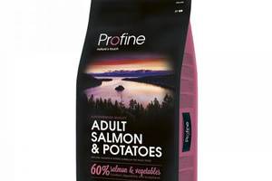 Сухой корм для взрослых собак Profine Adult Salmon Potato 15 кг