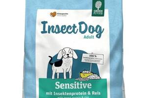 Сухой корм гипоаллергенный для взрослых собак Green Petfood InsectDog Sensitive 10 кг (4032254748083)