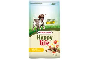 Сухой корм Happy Life Senior Light with Chicken низкокалорийный корм для пожилых собак 3 кг (5410340311189)