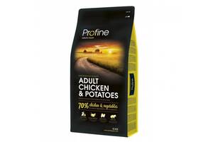 Сухой корм Profine Adult Chicken Potato 15 kg (для взрослых собак)