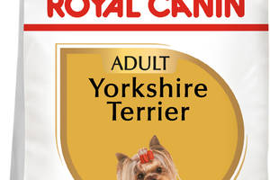 Сухой полнорационный корм для взрослых собак породы йоркширский терьер Royal Canin Yorkshire Terrier Adult в возрасте...