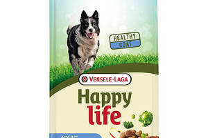 Сухой премиум корм для собак всех пород Happy Life Adult with Salmon лосось 3 кг (5410340310878)