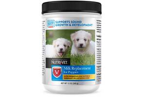 Сухой заменитель сучьего молока для щенков Nutri-Vet Milk Replacement for Puppies 0.34 кг (669125998793)