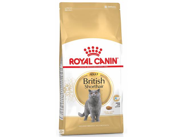 Сухий Корм Royal Canin BRITISH SHORTHAIR ADULT 2 кг (3182550756419) (2557020)