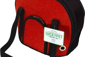 Сумка Lucky Pet Джокер №0 34 х 22 х 27 см Красный (4820224219448)