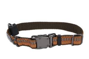 Светоотражающий ошейник для собак Coastal K9 Explorer Collar 1.6х20-30см пламя (76484364235)