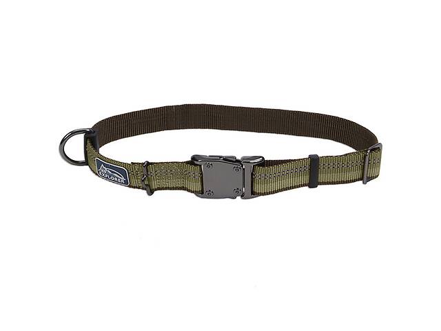 Светоотражающий ошейник для собак Coastal K9 Explorer Collar 2.5 х 46 - 66 см папоротник (76484369223)