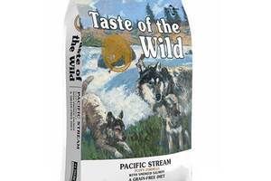 Taste of the Wild Pacific Stream Puppy (Тейст оф зе Вайлд Пацифик Паппи Лосось) беззерновой корм для щенков 5.4 кг.