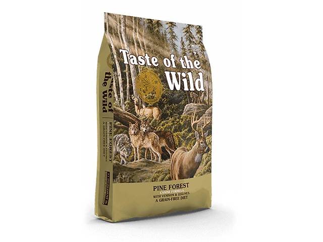 Taste of the Wild Pine Forest Canine (Тейст оф зе Вайлд Пин Форест Оленина) корм для собак всех возрастов 2 кг.