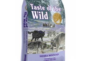 Taste of the Wild Sierra Mountain Canine (Тейст оф зе Вайлд Сьерра Ягненок) корм для собак всех возрастов 2 кг.