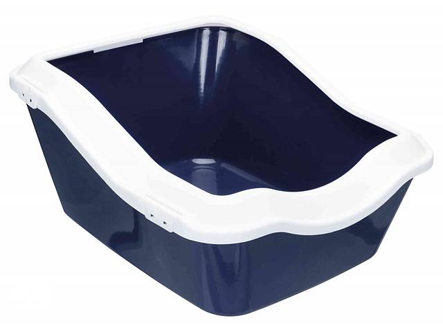 Туалет Trixie Cleany Cat Litter Tray для кошек 45см х 29см х 54см синий (TX-40373)