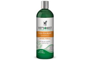 Успокаивающий шампунь после укусов блох для собак Vet's Best Flea Itch Relief Shampoo 470 мл