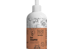 Увлажняющий шампунь для собак и кошек Tauro Pro Line Pure Nature 5in1 400 мл