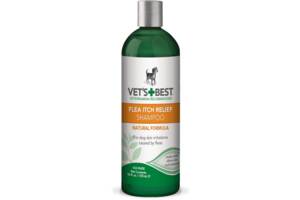 Vet`s Best Flea Itch Relief Shampoo (Ветс Бест Флея Итч Рельеф) успокаивающий шампунь от укусов блох для собак