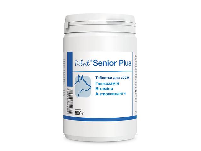 Витаминно-минеральная кормовая добавка для пожилых собак Dolfos Dolvit Senior Plus 0.8 кг 5897-800