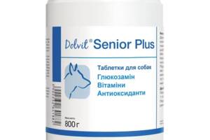 Витаминно-минеральный комплекс для пожилых собак Dolfos Dolvit Senior Plus 800 г (Дольвит Сенйор Плюс)