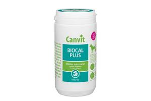 Витамины Canvit Biocal Plus для здоровья зубов и костей у собак 1000 гр
