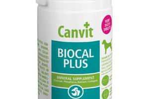 Витамины Canvit Biocal Plus для здоровья зубов и костей у собак 230 гр