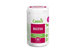 Витамины Canvit Biotin for dogs для здоровья кожи и шерсти собак всех возрастов 230 гр