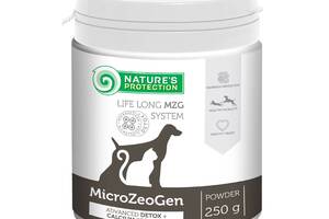 Витамины Nature's Protection MicroZeoGen с кальцием для собак и котов 250 гр