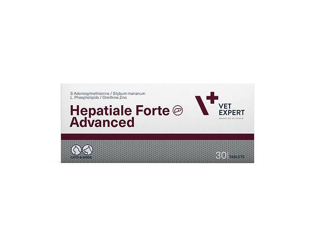 Витамины VetExpert Hepatiale Forte Advanced для здоровья печени у собак и котов 30 табл