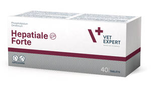 Витамины VetExpert Hepatiale Forte для здоровья печени у собак и котов 40 табл