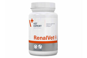 Витамины VetExpert RenalVet для котов и собак с хронической почечной недостаточностью 60 табл