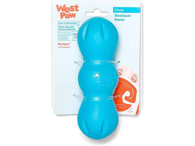West Paw Rumpus (Вест Пав Румпус) игрушка для собак кость - палка