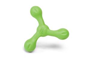 West Paw Skamp (Вест Пав Скамп) Три лепестка игрушка для собак для апорта Зеленый