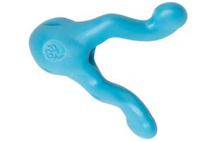 West Paw Tizzi Dog Toy (Вест Пав Тиззи) игрушка для собак с отверстием для лакомств Маленький - 11 см, Голубой