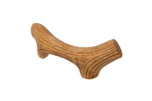 Игрушка для собак GiGwi Рог жевательный Wooden Antler L 24 х 3,5 см Коричневый (2343)