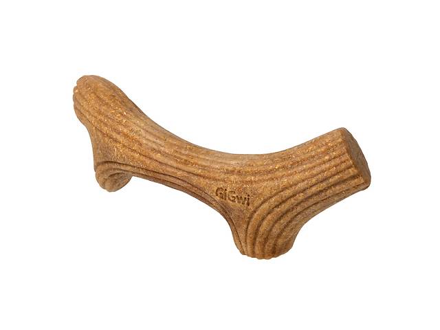 Игрушка для собак GiGwi Рог жевательный Wooden Antler L 24 х 3,5 см Коричневый (2343)