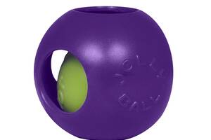 Игрушка для собак Jolly Pet Teaser Ball фиолетовая 16 см