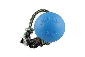 Игрушка для собак JOLLY PETS ROMP-N-ROLL голубая 12 см