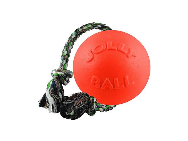 Игрушка для собак JOLLY PETS ROMP-N-ROLL оранжевая 16 см
