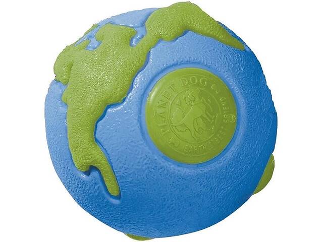 Игрушка для собак Outward Hound Planet Dog Orbee Ball сине-зеленая 10 см