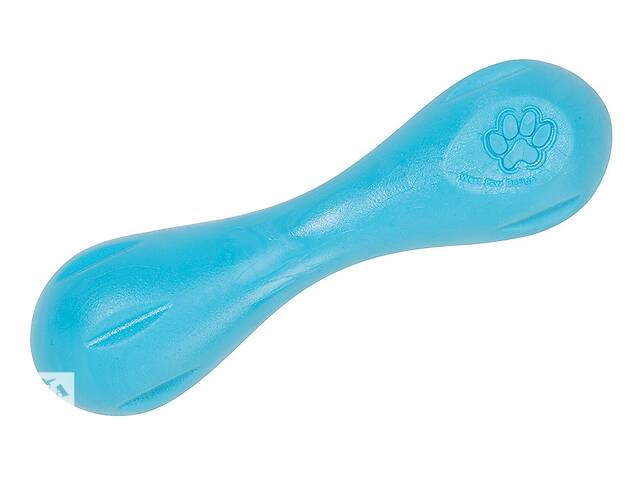 Игрушка для собак West Paw Hurley Dog Bone голубая 15 см