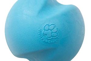 Игрушка для собак West Paw Jive Dog Ball голубая 8 см