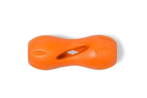 Игрушка для собак West Paw Quizl Treat Toy оранжевая 14 см