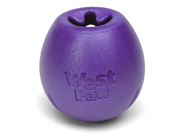 Игрушка для собак West Paw Rumbl фиолетовая 10 см